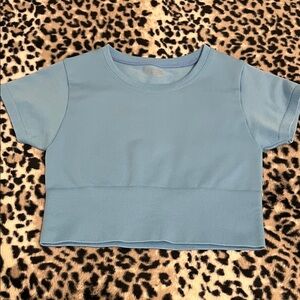Aerie Cropped Top Size XS Blue